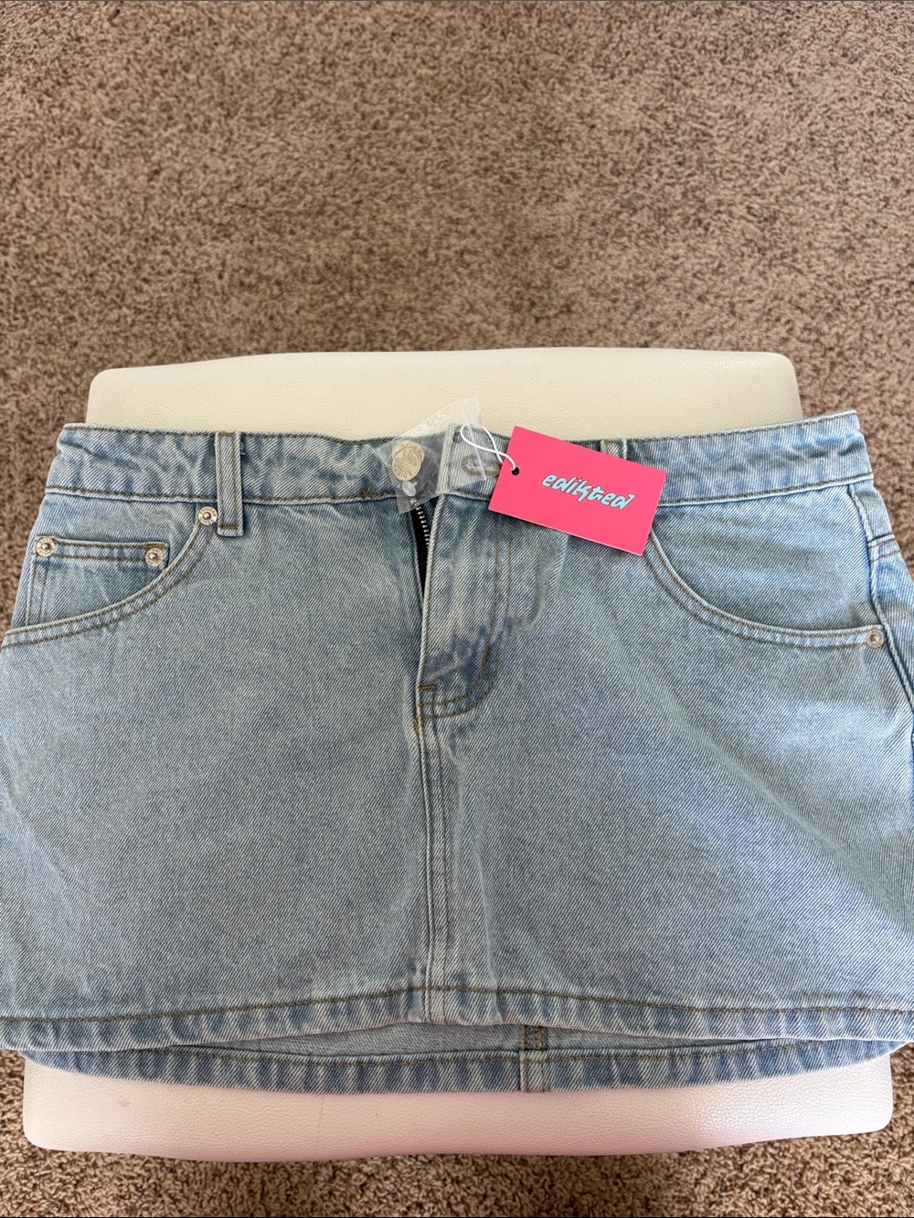 Denim Jean Skirt